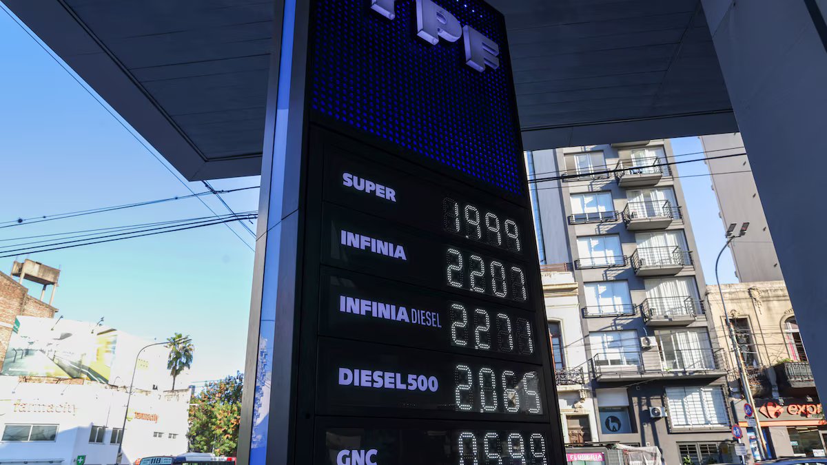 Quais são os preços da gasolina e do gasóleo após o anúncio da YPF?