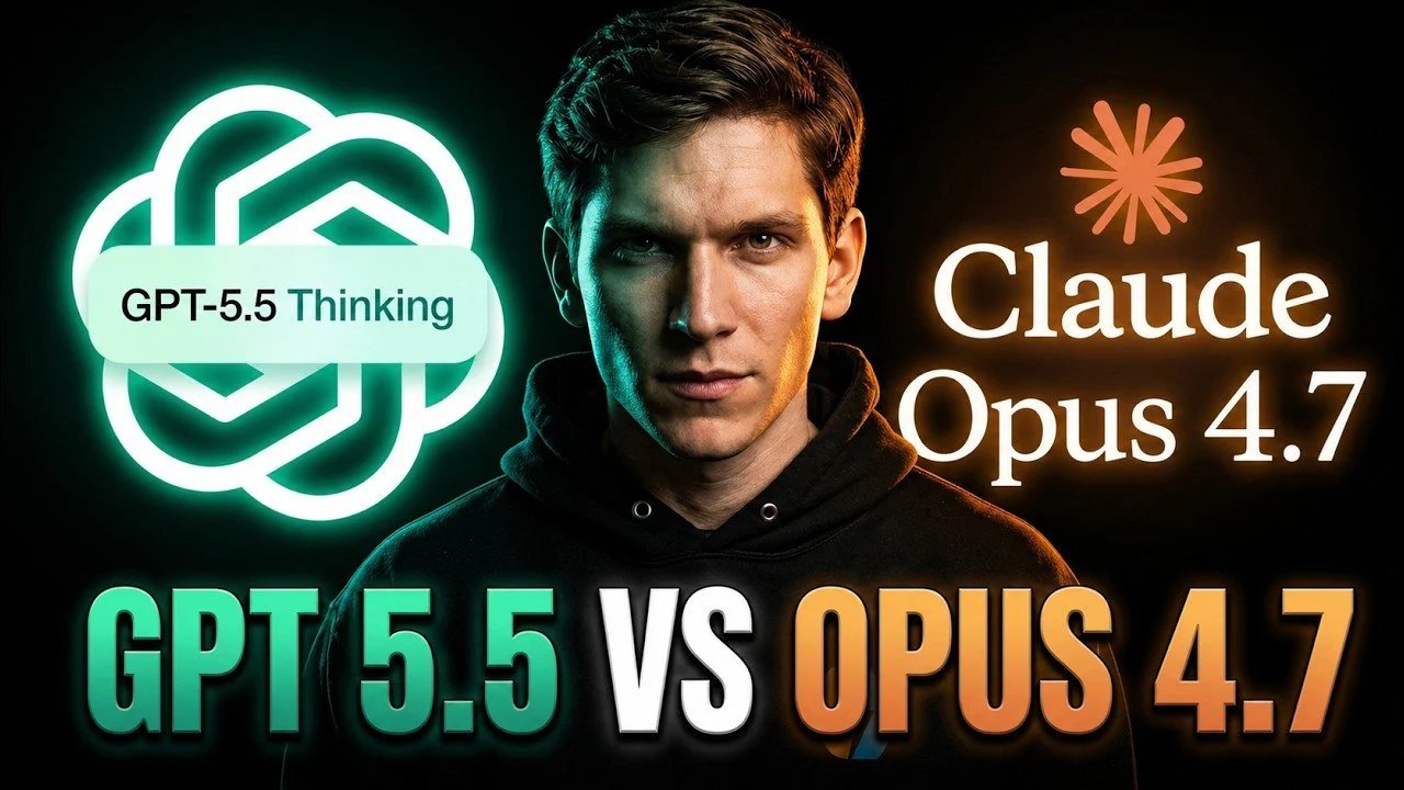 Qual IA é melhor para codificação: ChatGPT 5.5 ou Claude Opus 4.7