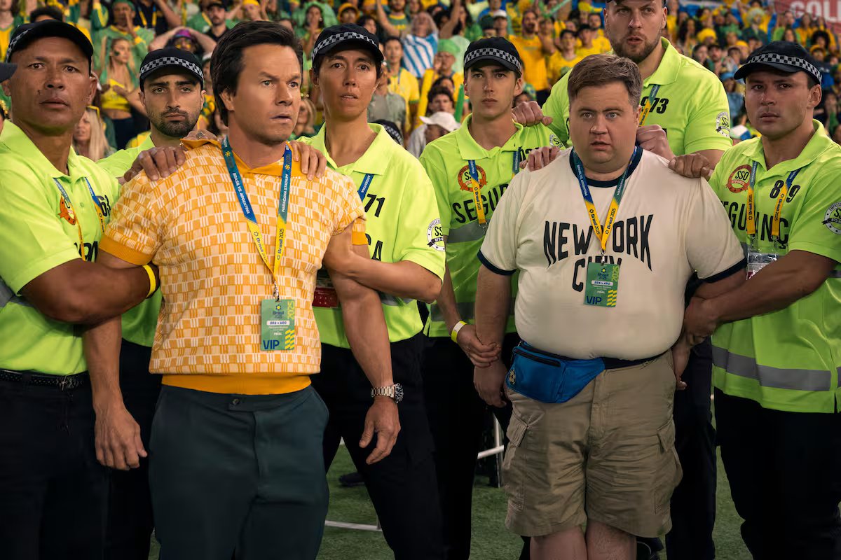 Qual é o filme Balls Up que reúne Eva de Dominici com Mark Wahlberg?