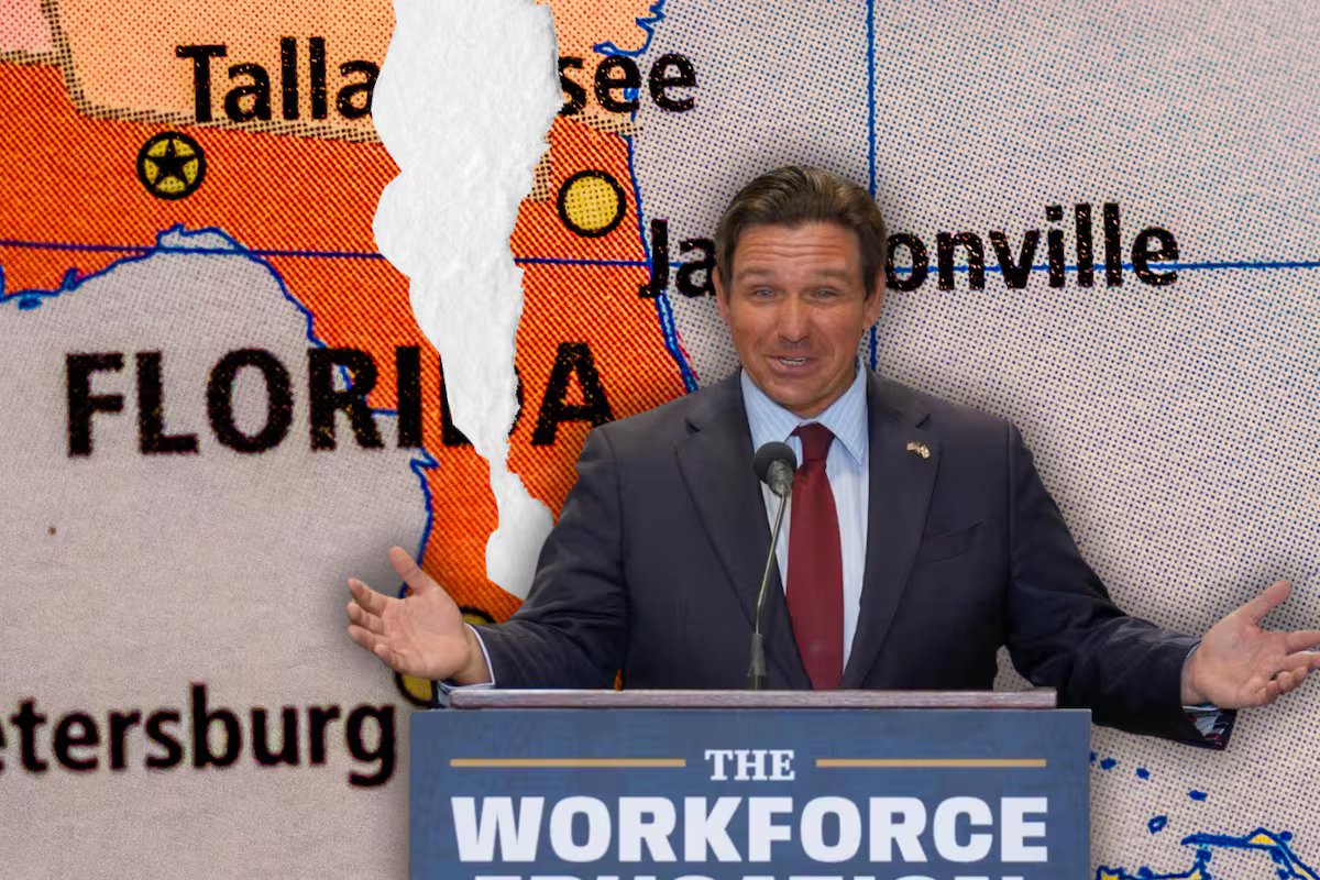 Qual é o plano de DeSantis na Flórida de conseguir quatro cadeiras do Partido Republicano na Câmara?