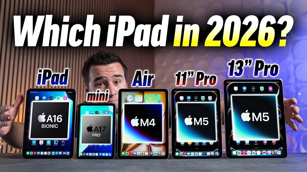 Qual iPad você realmente deve comprar em 2026? O guia definitivo