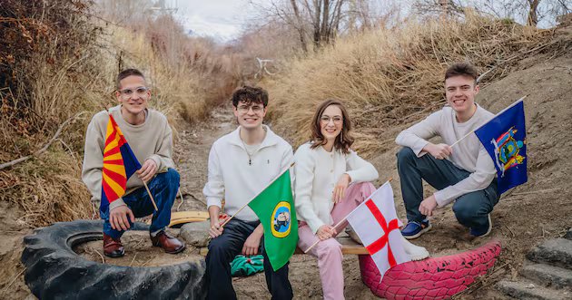 Quatro missionários servem de uma família ao mesmo tempo – Deseret News