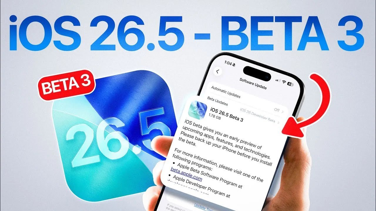 Recursos ocultos do iOS 26.5 Beta 3 revelados