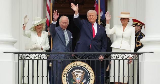 Rei Carlos é recebido na Casa Branca com pompa e circunstância – Deseret News