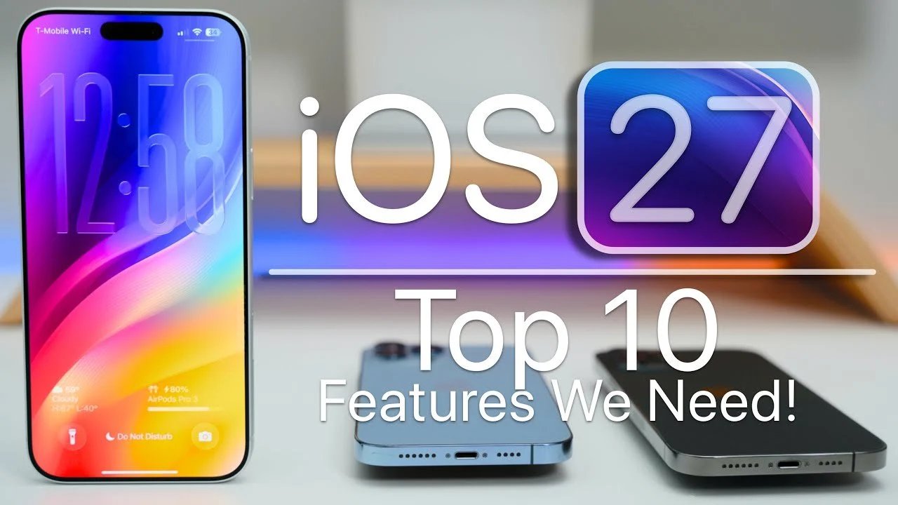 Rumores do iOS 27: os 5 principais recursos que precisamos