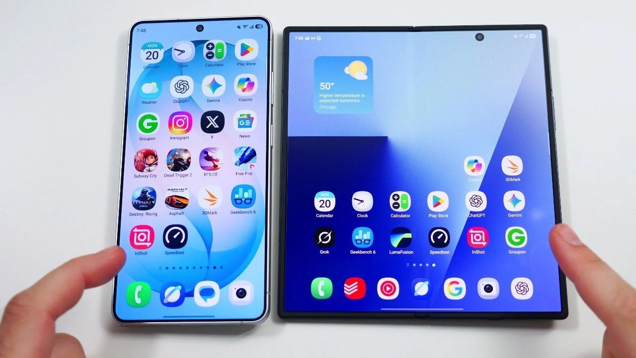 S26 Ultra e Z Fold 7: qual carro-chefe da Samsung em 2026 comprar?