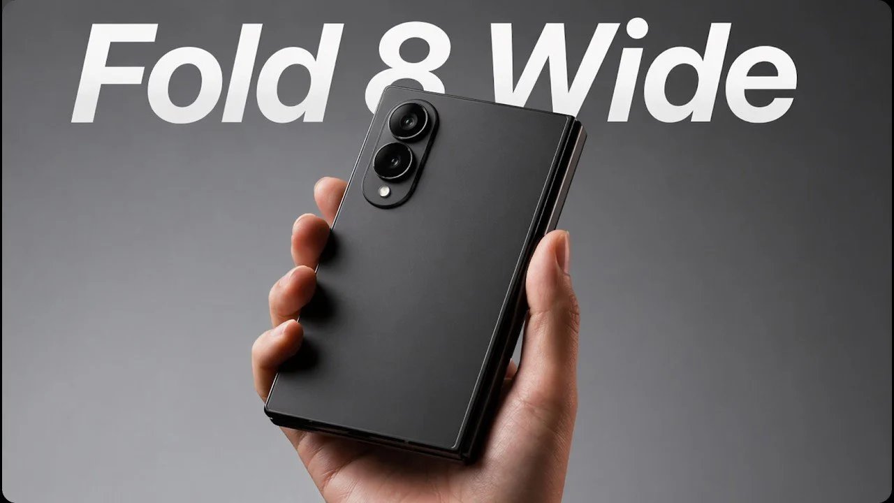 Samsung Galaxy Z Fold 8 Wide: design 4:3 e data de lançamento