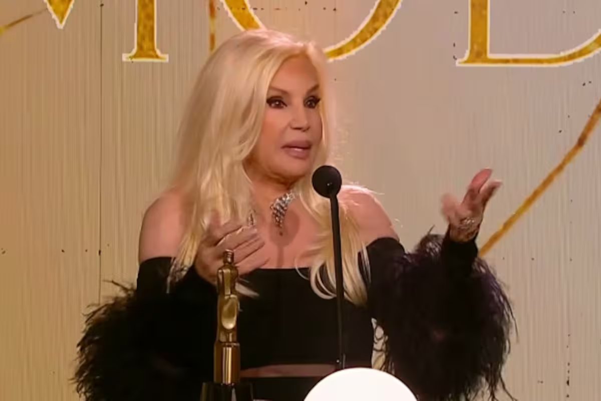 Susana Jiménez reapareceu em Martín Fierro de la Moda com uma emocionante homenagem. “Fiquei sem palavras.”