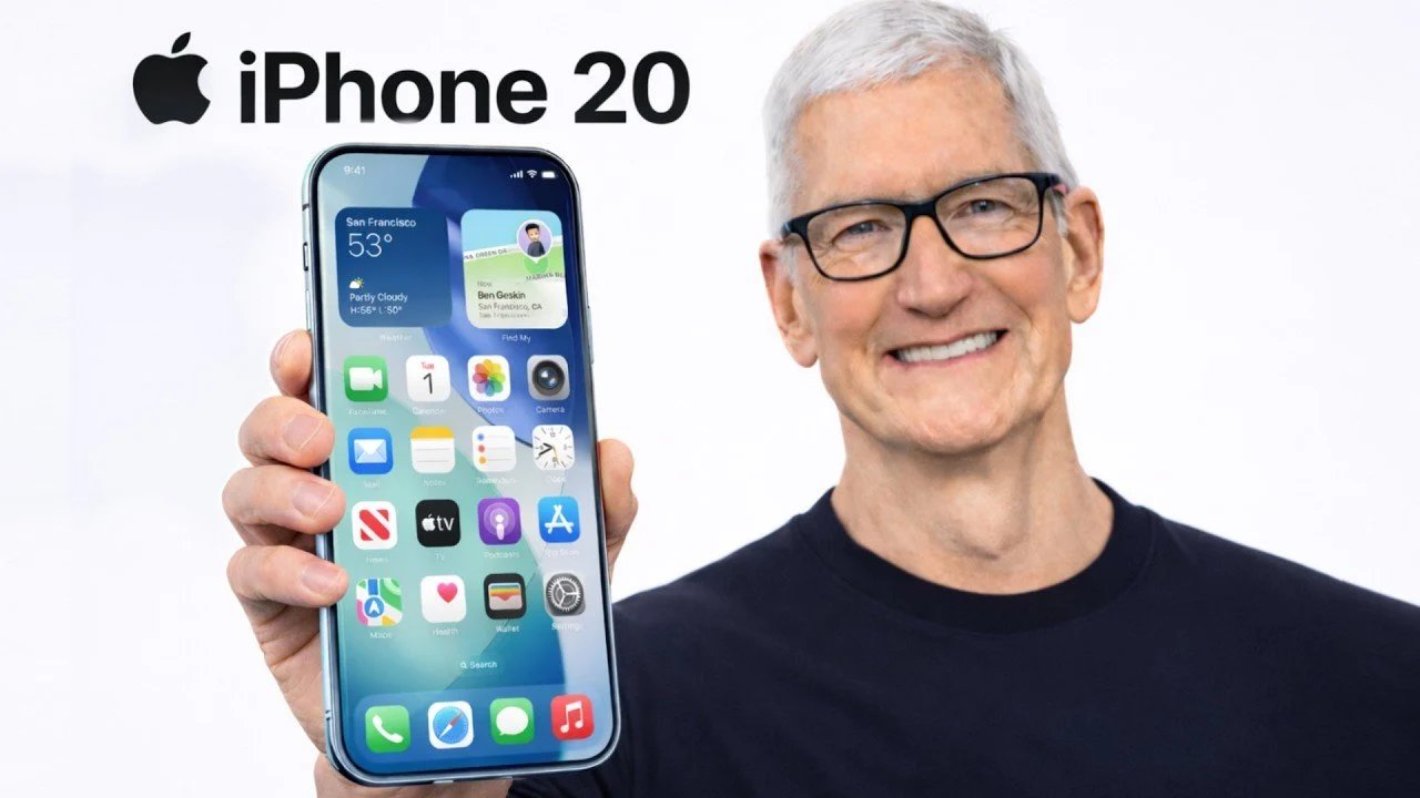 Telefone 20 Pro Max: o redesenho da Apple em 2027 muda tudo
