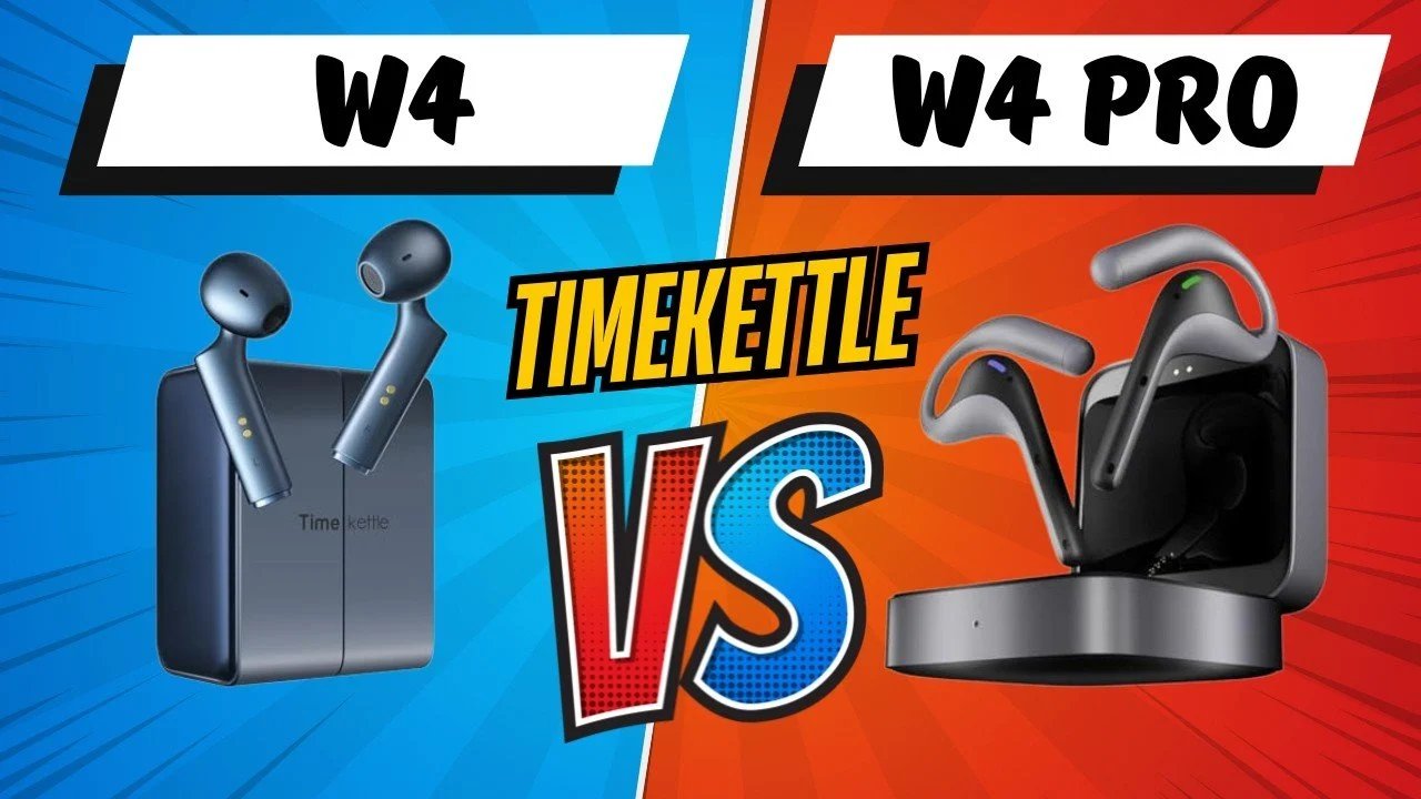 Timeketle W4 vs W4 Pro: Qual fone de ouvido AI Translator é melhor?