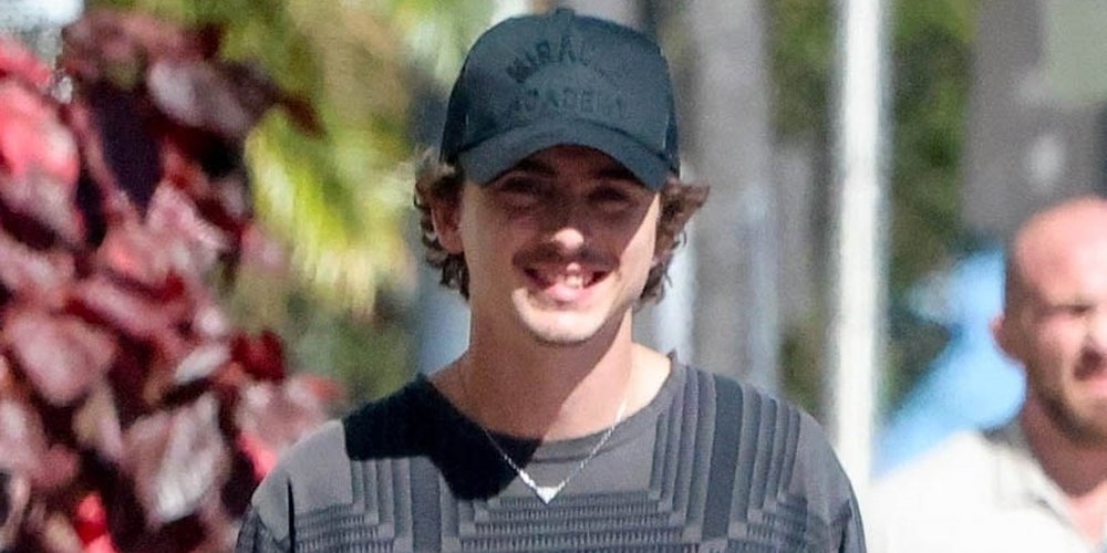 Timothée Chalamet sorri durante um passeio casual por Miami com amigos | Notícias e fofocas sobre celebridades de Timothée Chalamet | Entretenimento, fotos e vídeos