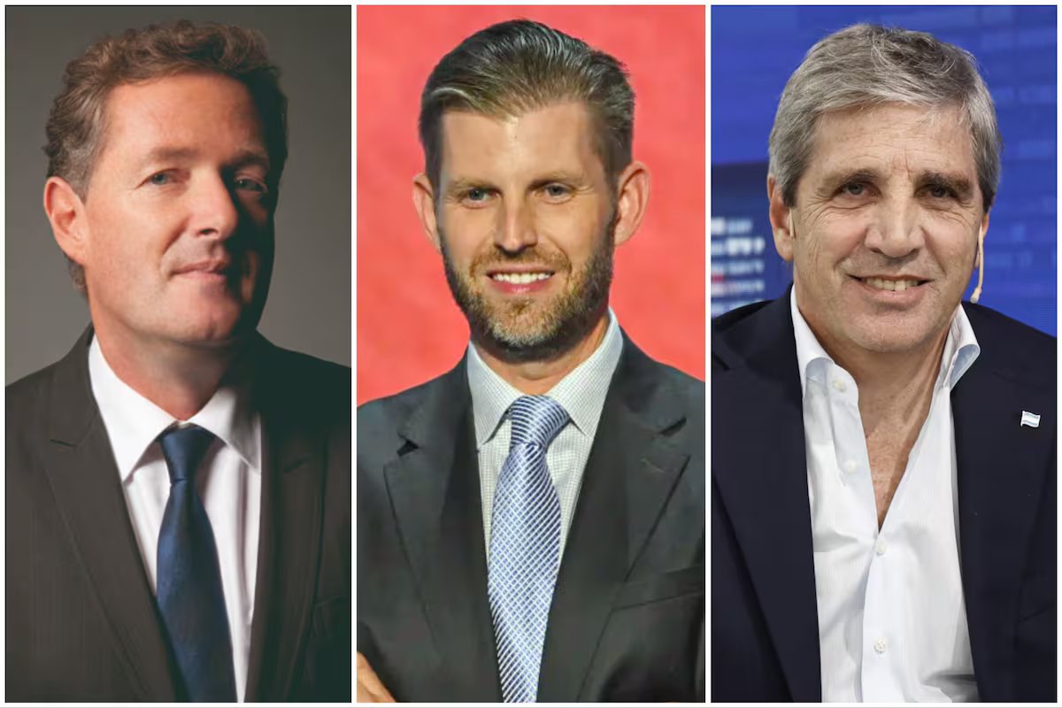 Trocas nas redes sociais entre um jornalista britânico, o filho de Trump e até Luis Caputo sobre as Malvinas