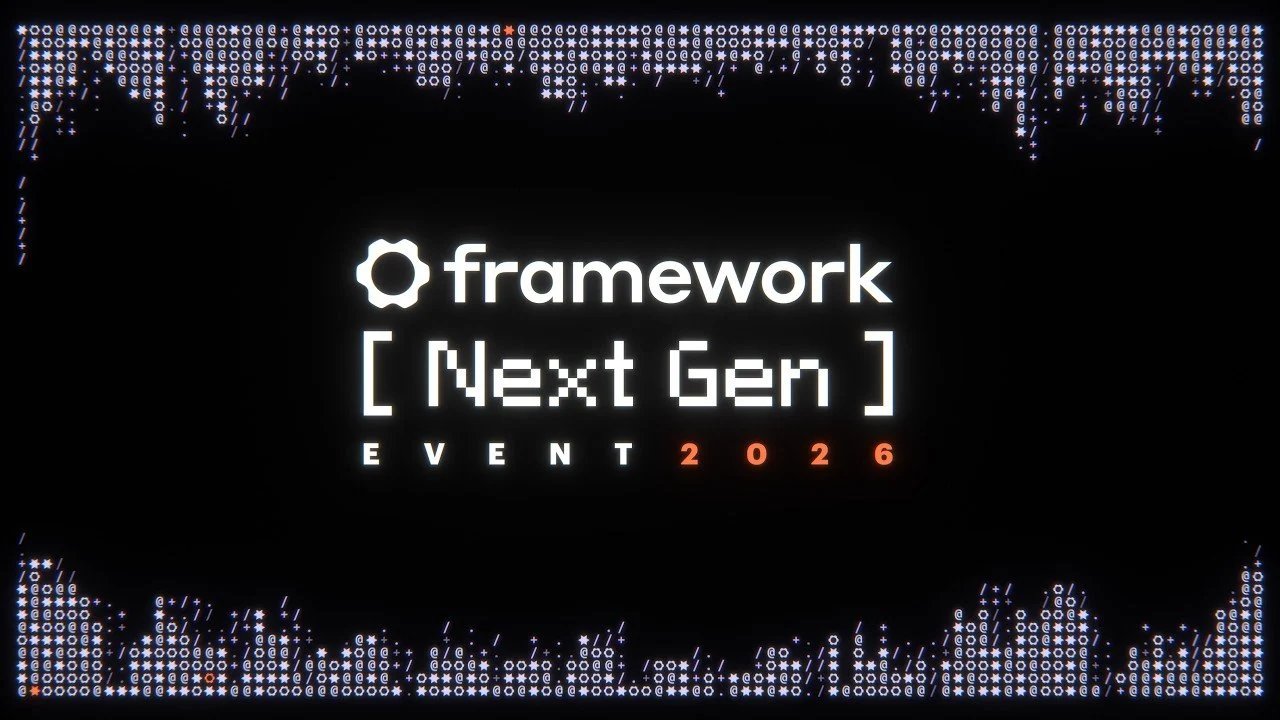 Tudo anunciado no evento Framework 2026 Next Gen
