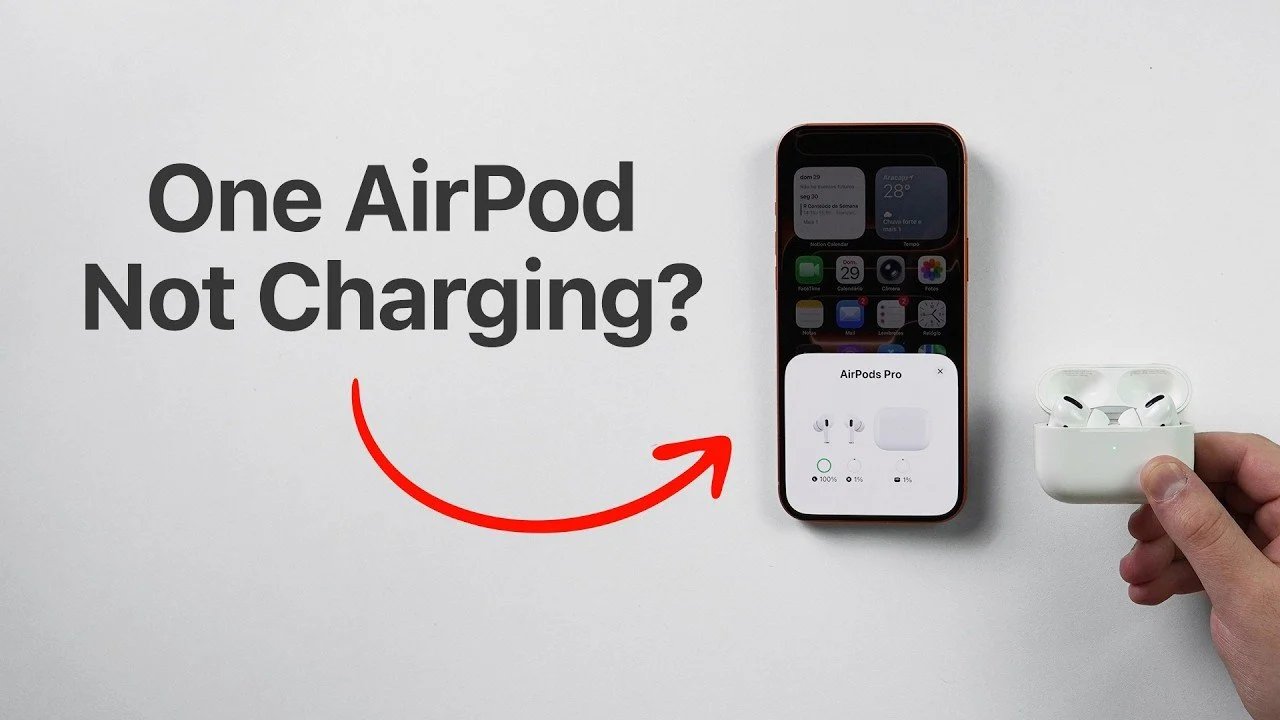 Um AirPods não está carregando? Como resolver este problema