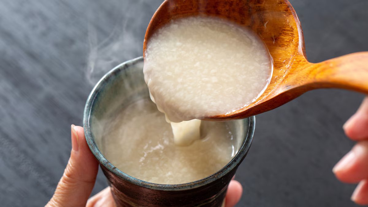 Uma bebida japonesa fermentada sem álcool que atua como prebiótico