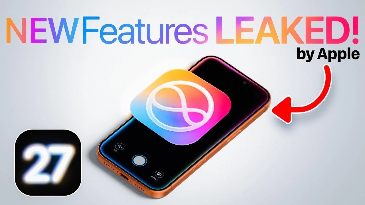 Vazamento do Apple iOS 27: novos recursos do Apple Intelligence confirmados