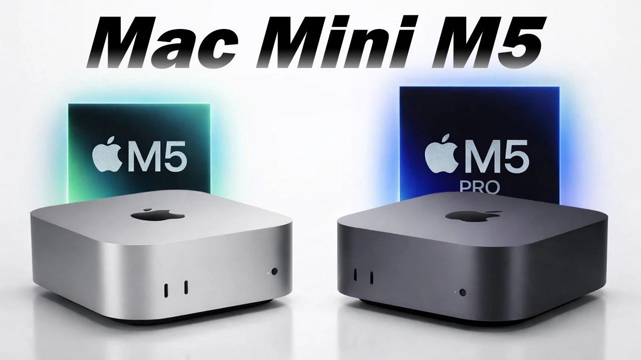 Vazamento do Mac Mini M5 Pro: lançamento WWDC 2026 e Thunderbolt 5.