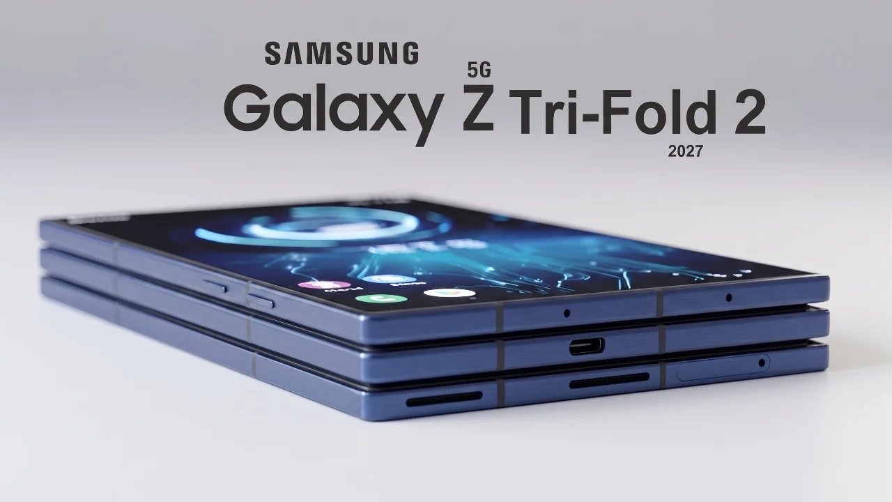 Vazamento do Samsung Galaxy Z TriFold 2: novo design selvagem revelado