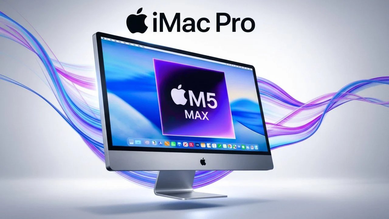 Vazamento do iMac Pro 2026: M5 Ultra Fusion Power e tela de 32 polegadas