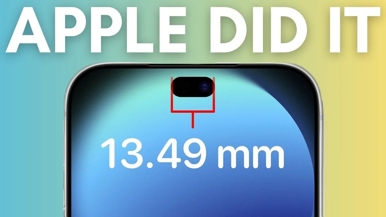 Vazamento do iPhone 18 Pro: 35% menos Ilha Dinâmica.