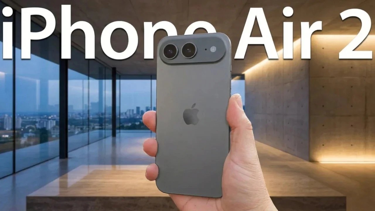 Vazamento do iPhone Air 2: novas tecnologias e especificações de bateria reveladas
