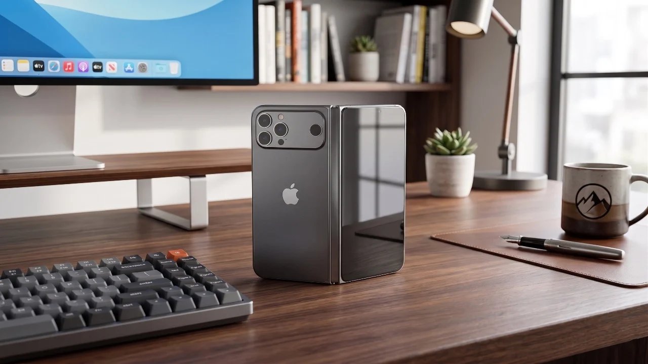 Vazamento do iPhone Ultra: dispositivo dobrável de 7,8 polegadas da Apple (especificações de 2026)