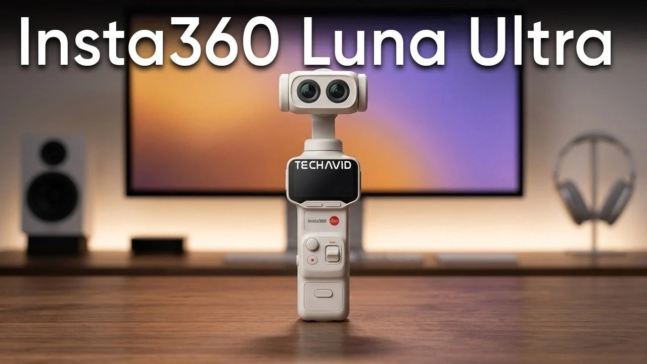 Vazamentos do Insta360 Luna Ultra revelam zoom de 6x e design modular