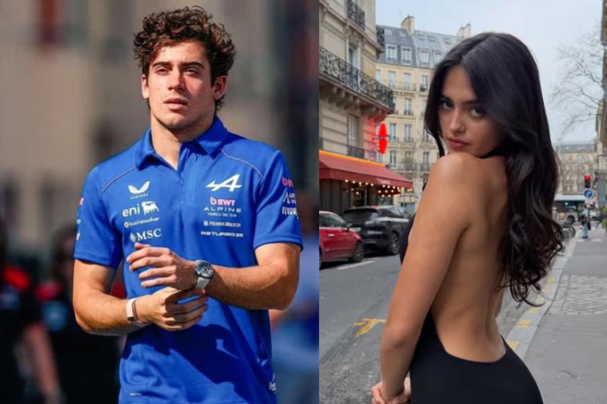 Vídeo confirmando o relacionamento de Franco Colapinto e Maya Refico