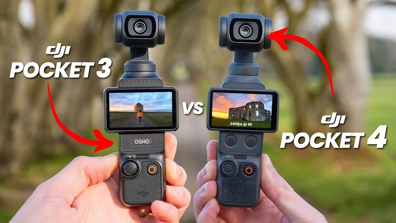 Você deve atualizar para o DJI Pocket 4?