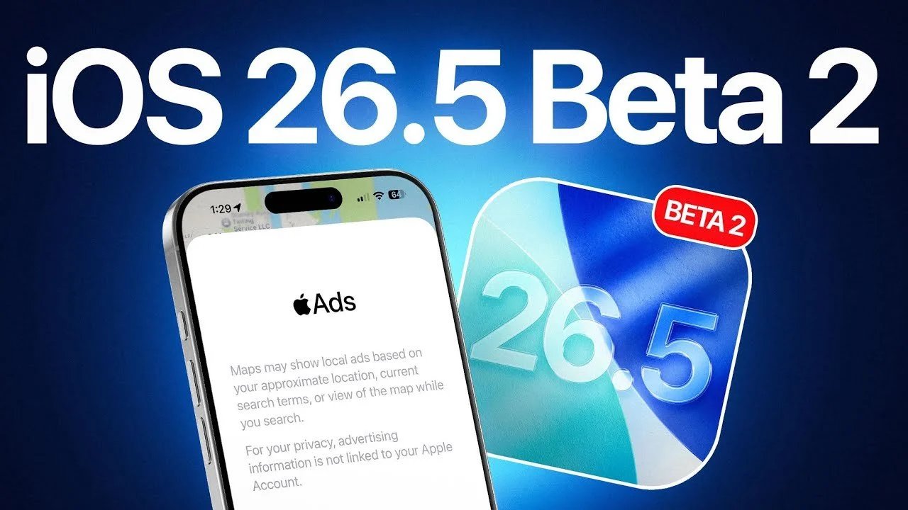 iOS 26.5 Developer Beta 2: atualização de 1,61 GB e novidades