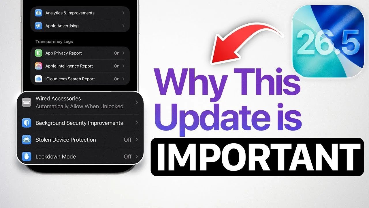iOS 26.5: Veja por que esta atualização mais recente do iPhone é tão importante