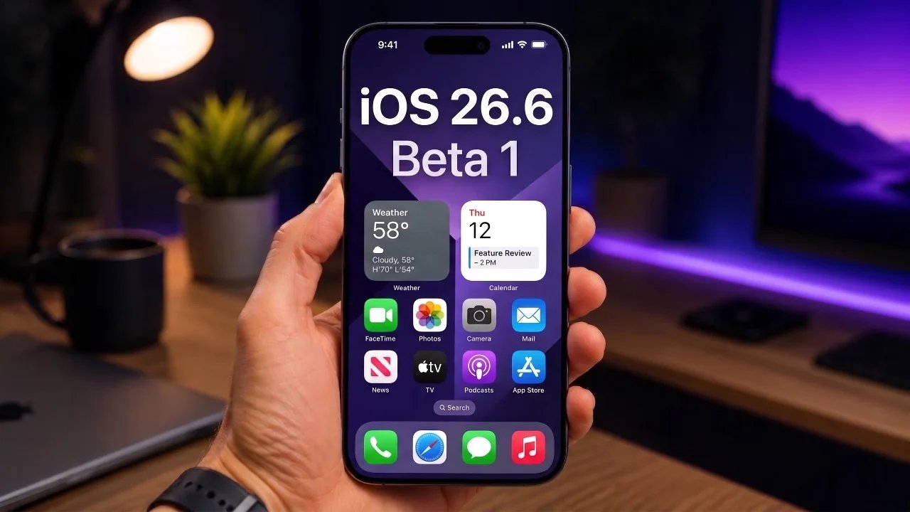 A Apple lançou iOS 26.6 Beta 1 antes da WWDC