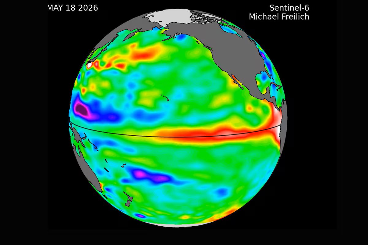 A NASA descobriu uma onda de calor perturbadora no oceano. as consequências podem ser devastadoras