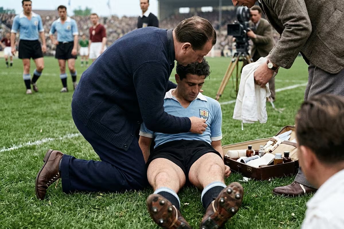A história de um homem de Córdoba que paralisou o mundo. morreu nas semifinais da Copa do Mundo, ressuscitou e continuou jogando;