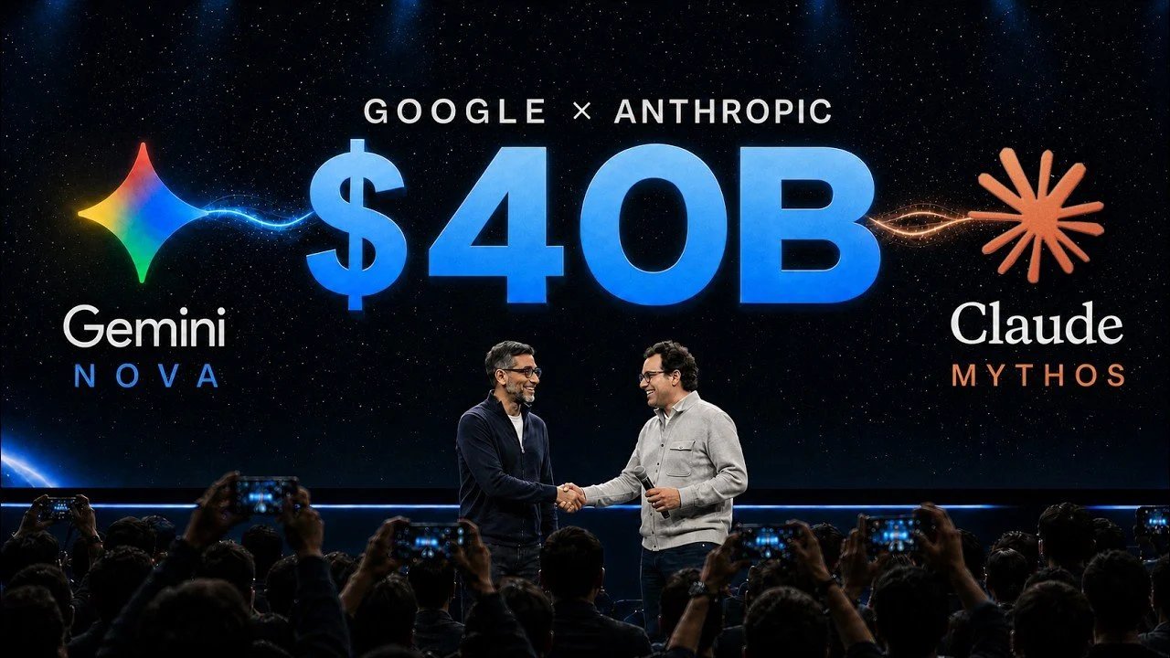 Acordo de US$ 40 bilhões com Google impulsiona Anthropic a IPO em 2026