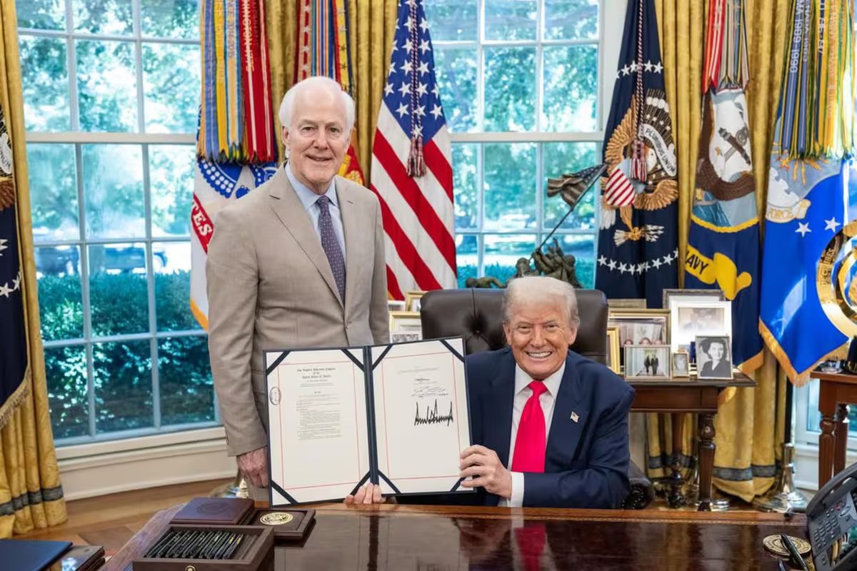 Adeus a John Cornyn no Texas. O republicano que deixou Trump perdeu o assento no Senado após 24 anos.