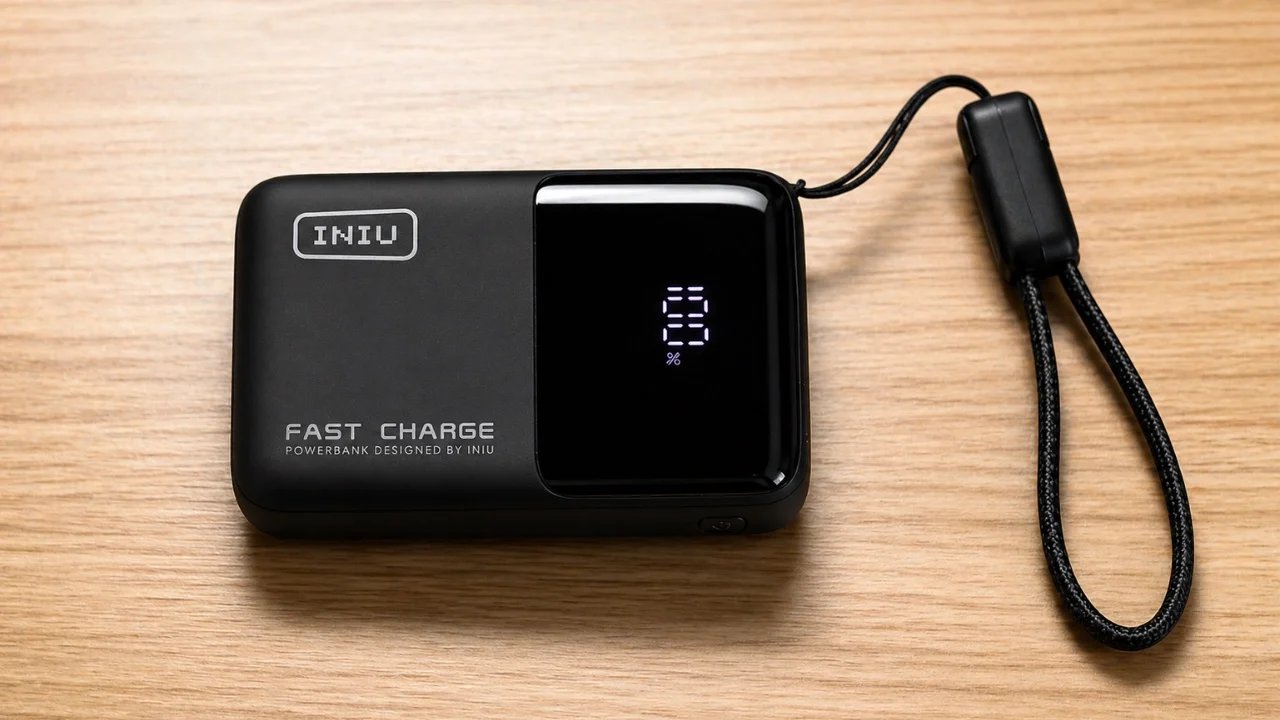 Análise do INIU Pocket Rocket P50: A menor fonte de alimentação de 45 W