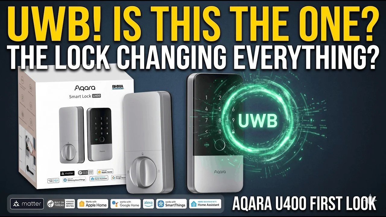 Análise do Smart Lock Aqara U400: desbloqueio mãos-livres UWB