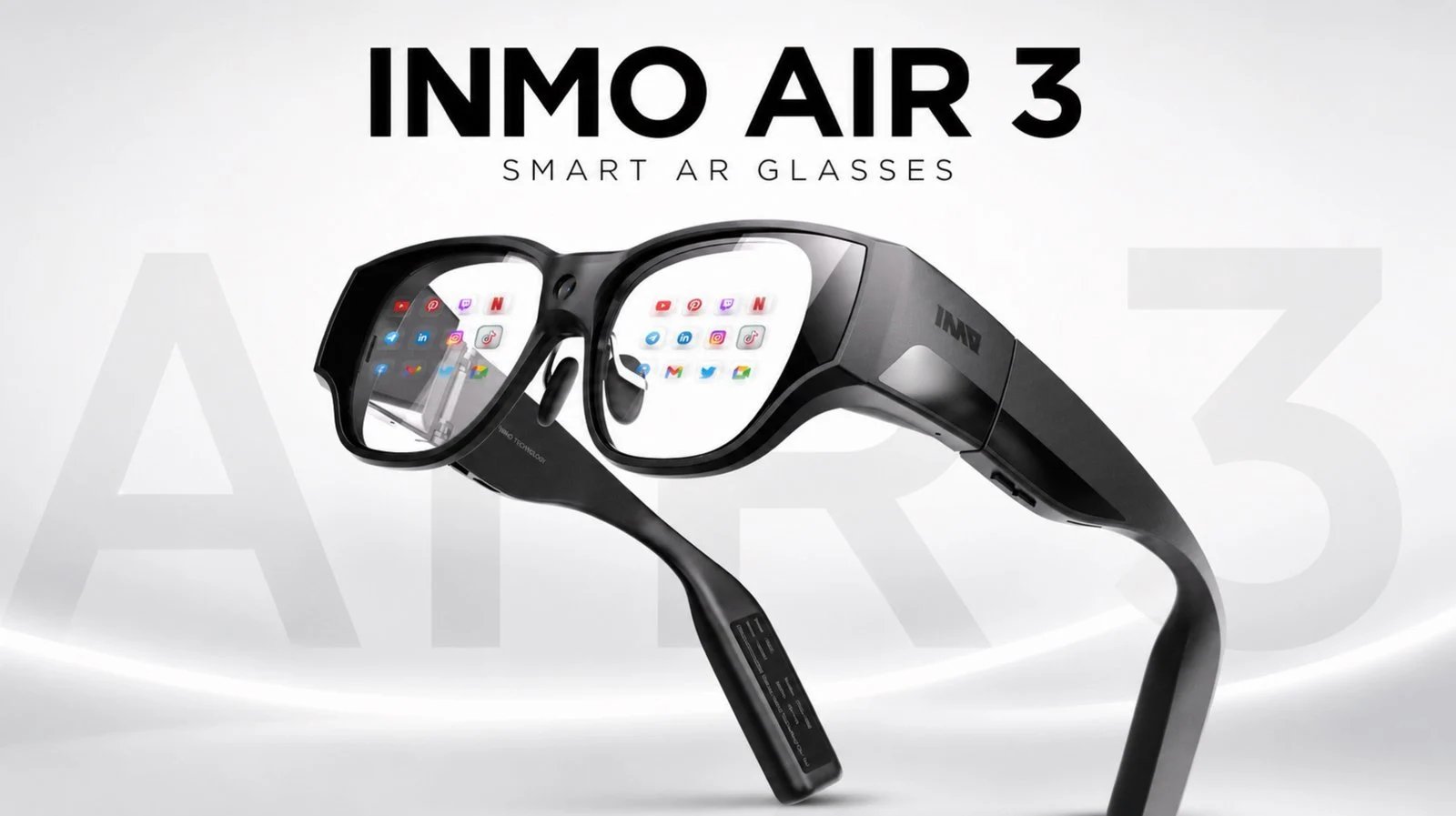 Análise e recursos dos óculos AR inteligentes INMO Air 3