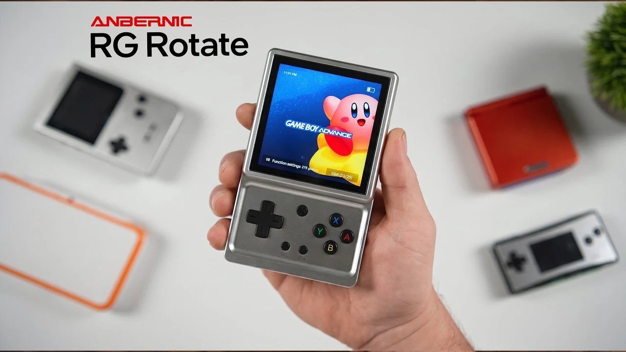 Anbernic RG Rotate: console de jogos retrô Android 12 de US$ 82
