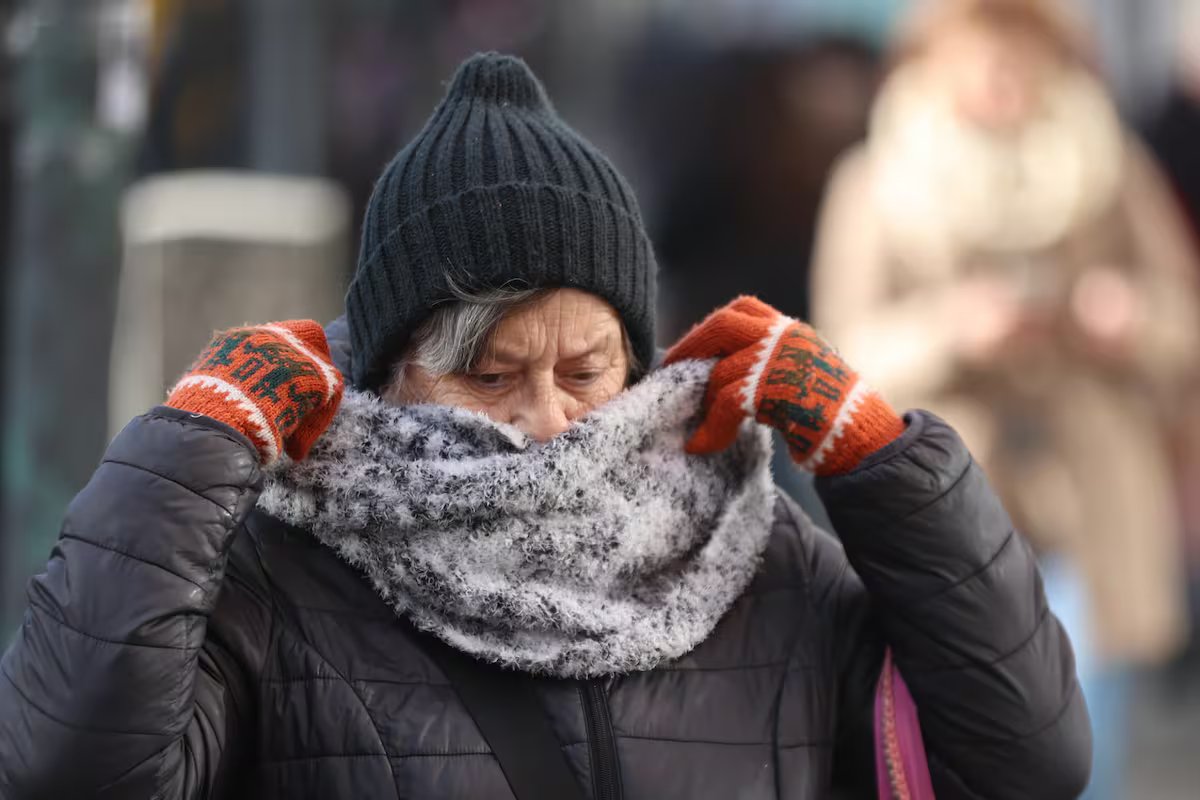 Aproxima-se uma frente que trará geadas, dias muito frios e clima instável às áreas mais afetadas