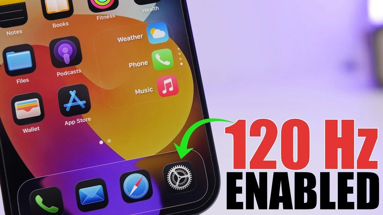 Ative o modo HIDDEN 120Hz no seu iPhone!