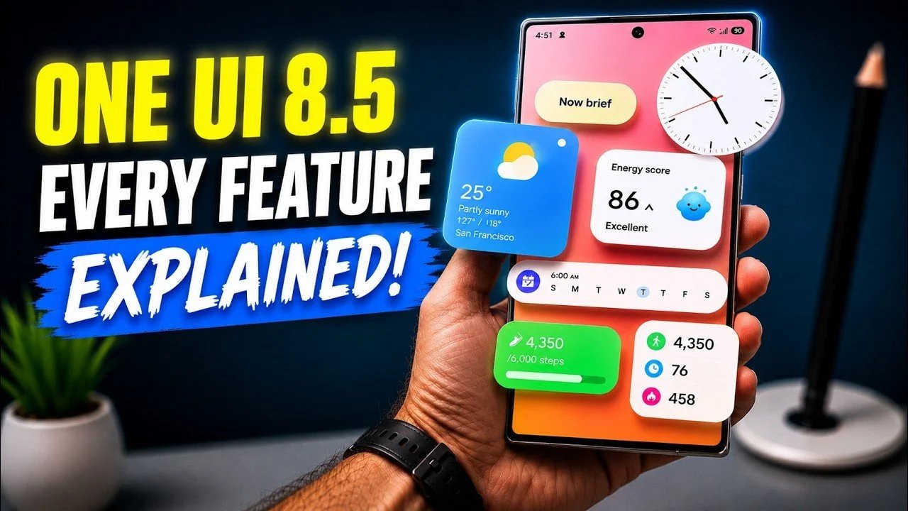 Atualização do Samsung Galaxy One UI 8.5: o que você precisa saber