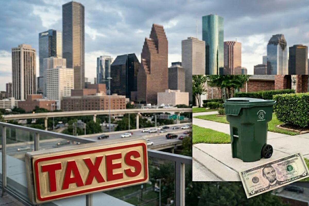 Atualizações fiscais do Texas. Houston propõe taxa de lixo de US$ 5 para fechar déficit histórico