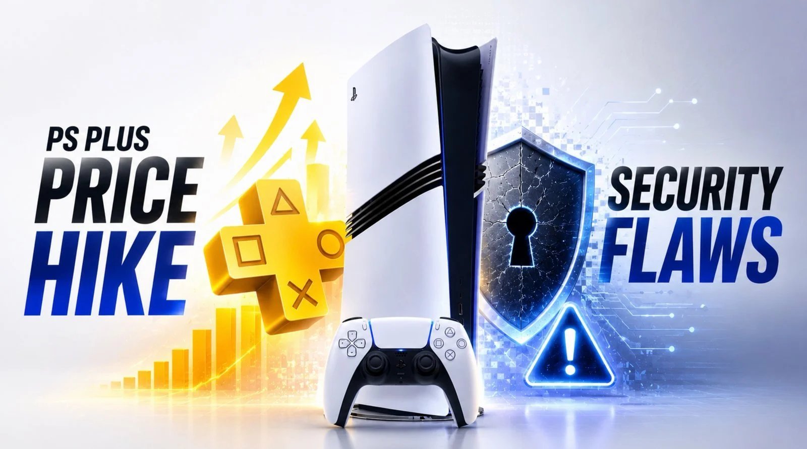 Aumentos de preços do PlayStation Plus e falhas de segurança