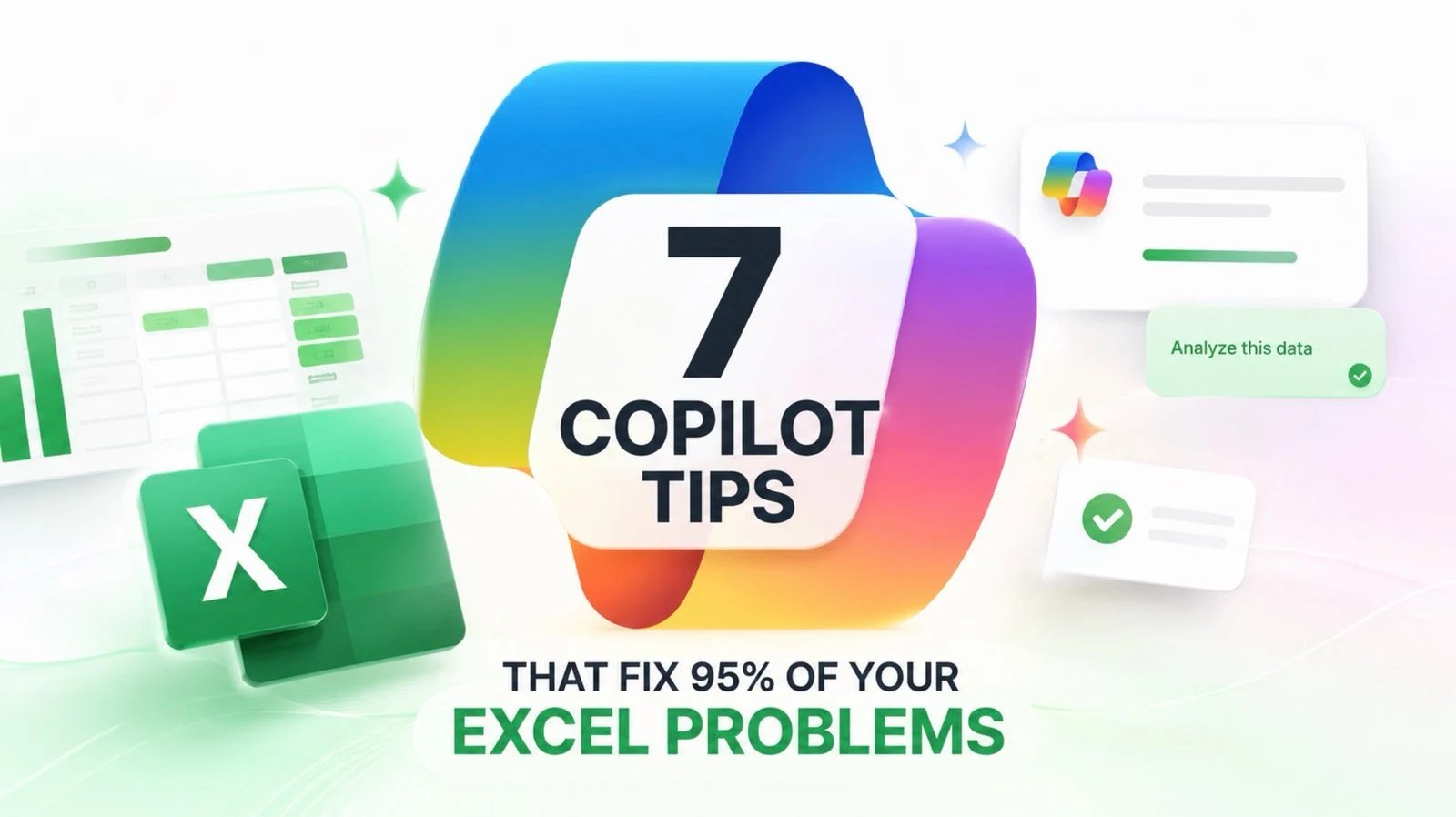 Automatize tarefas do Excel: 7 dicas do copiloto que você precisa saber