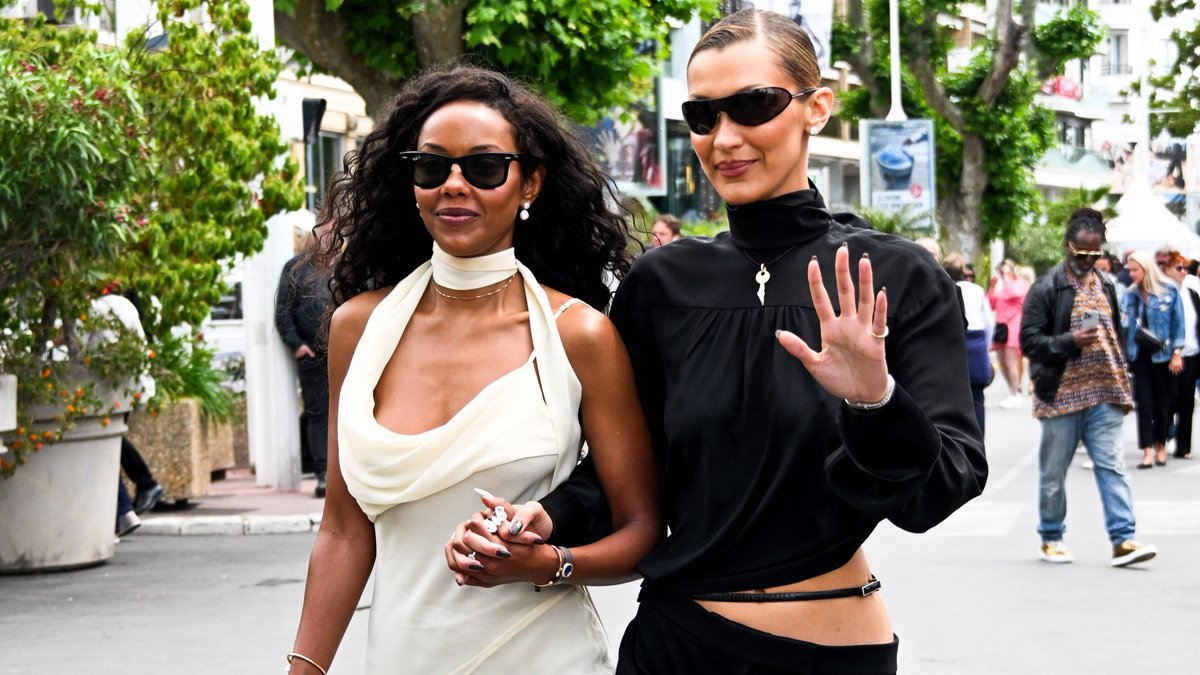 Bella Hadid dá a mão à amiga de longa data Fanny Bourdette-Donon enquanto eles se apresentam durante o Festival de Cinema de Cannes de 2026 – Just Jared – Celebrity News & Gossip