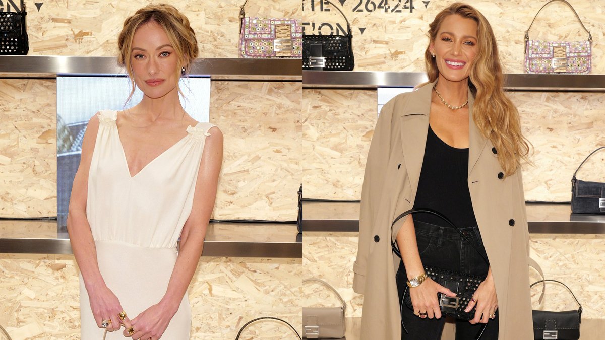Blake Lively e Olivia Wilde brilham no evento Fendi Baguette em Nova York – Just Jared – Celebrity News & Gossip