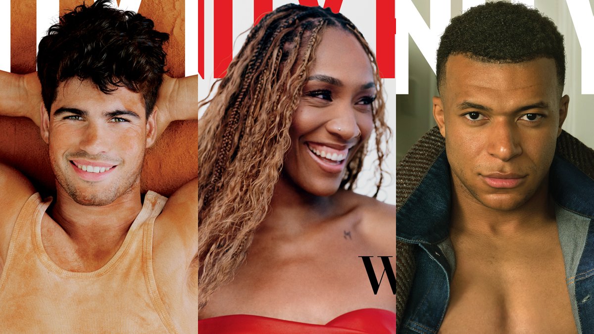 Carlos Alcaraz, A’ja Wilson e Kylian Mbappe estrelam na capa da primeira edição esportiva global da Vanity Fair – Just Jared – Celebrity News & Gossip