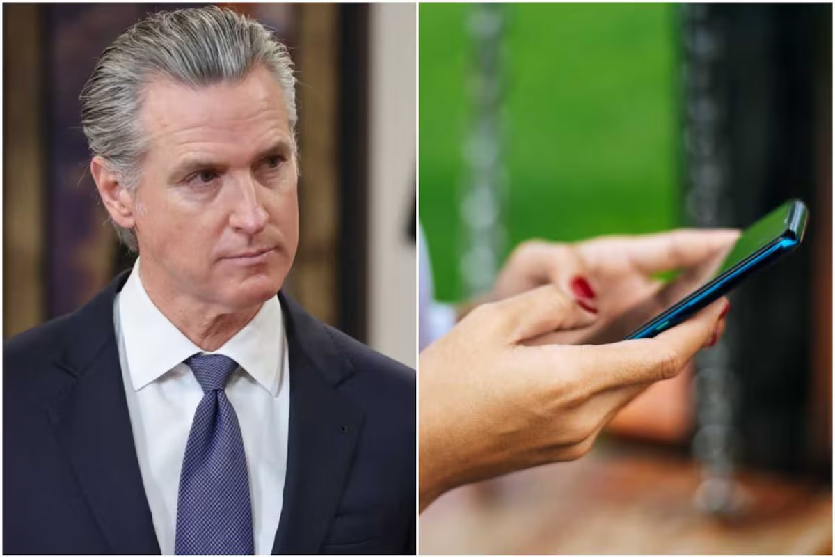Carteira de motorista digital na Califórnia. Newsom está expandindo o aplicativo móvel